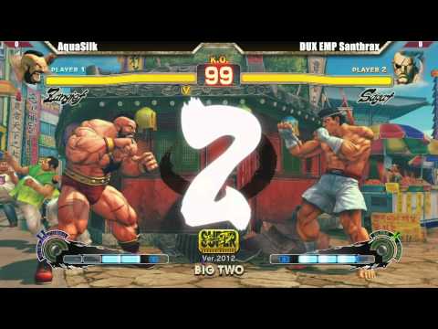 SSF4 AE2012 Aquasilk vs DUX EMP Santhrax - Big Two #58 Tournament