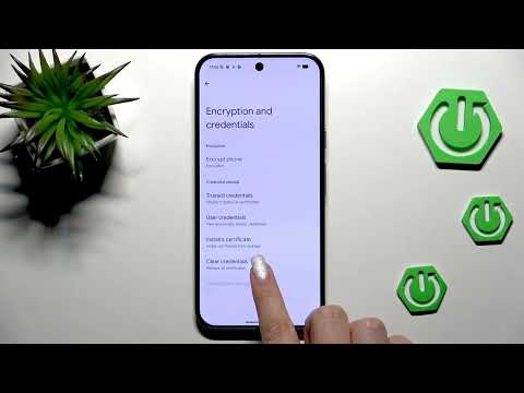 GOOGLE Pixel 10 Pro XL – How to Clear Credentials
