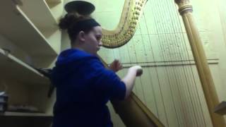 Maburaho: Memory of a Little Girl- Harp Cover