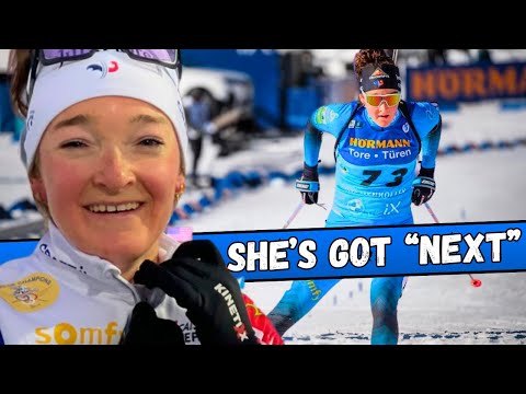 How Lou Jeanmonnot won the Biathlon IBU Cup