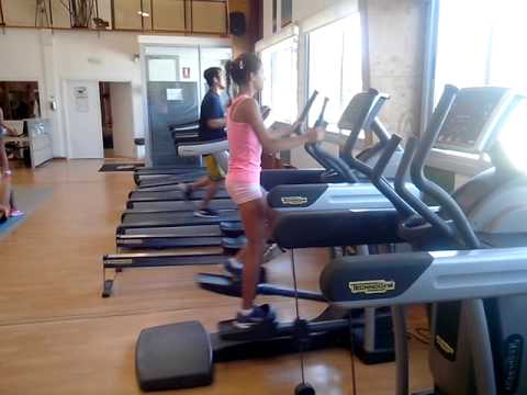 Echauffement physique d'avant match....