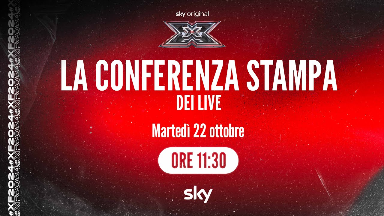 Anteprima video: La Conferenza Stampa dei Live | X Factor 2024 