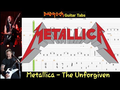 The Unforgiven - Metallica - Lead Guitar TABS Lesson