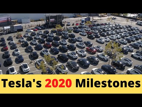 Tesla Shows a New Video Highlighting 2020 Impressive Milestones