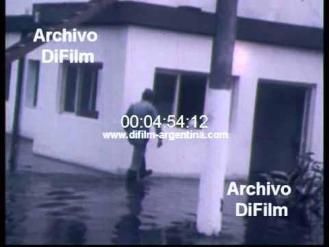 DiFilm - Inundaciones en la ciudad de Dolores 1980