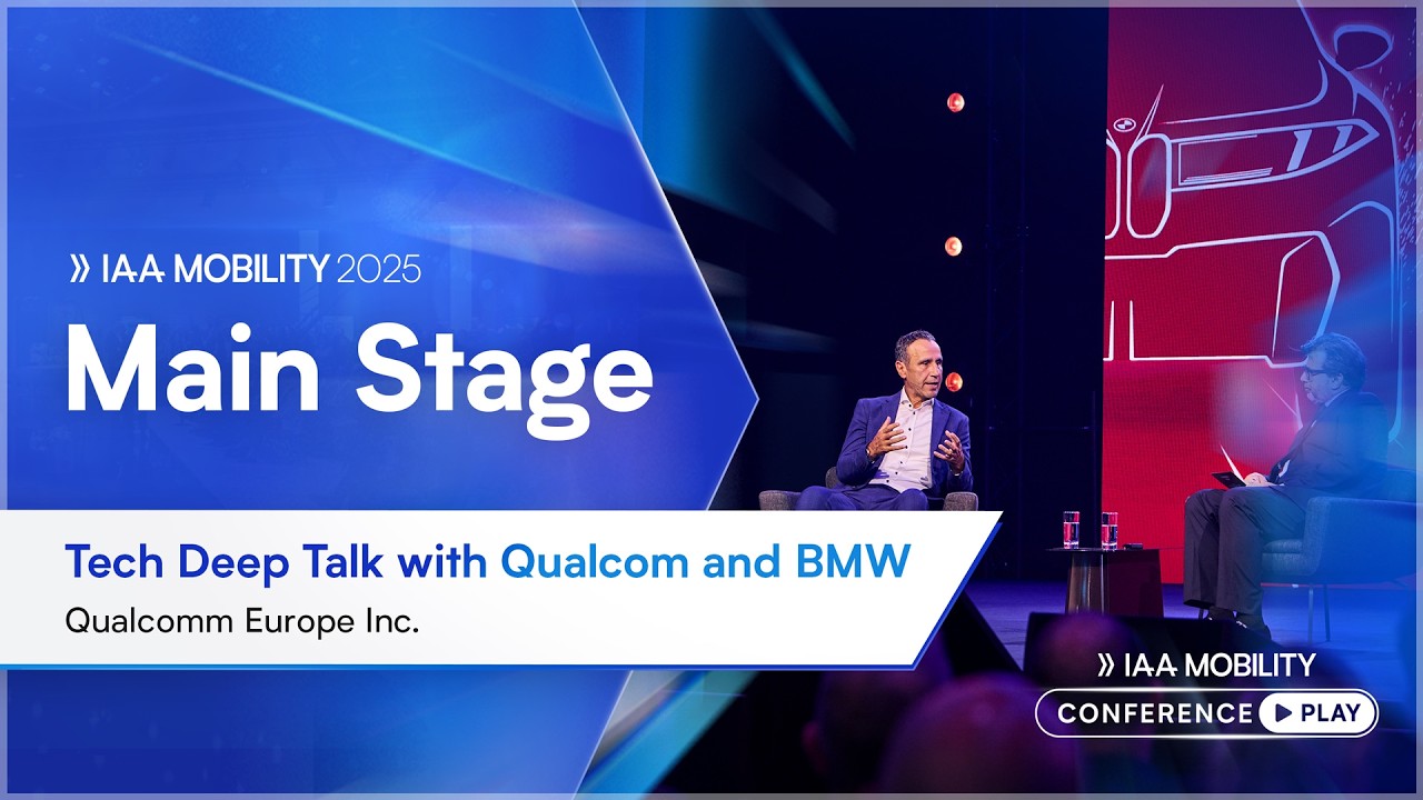 BMW Neue Klasse & Qualcomm: Building the Future of Autonomous Driving | IAA MOBILITY 2025
