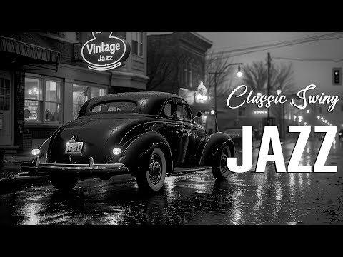Swinging Through the 1940s 🎷 Vintage Big Band Jazz | Classic Swing Grooves for a Retro Jazz Night