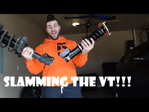VELOSTER TURBO SLAMMED ON COILOVERS!!!