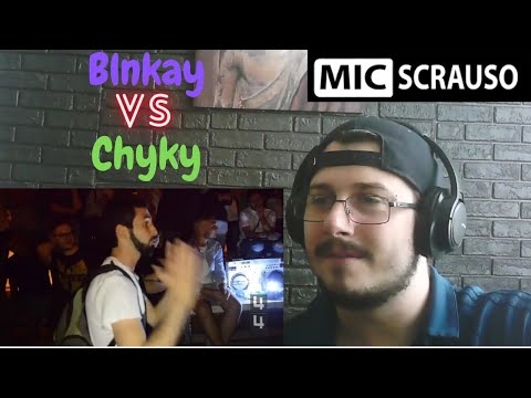 Reazione MIC SCRAUSO - Chyky VS Blnkay (semifinali, 2° turno) REACTION