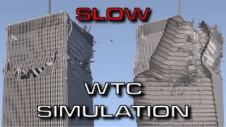 Blender Demolition - Case Study: World Trade Center (slowed down)