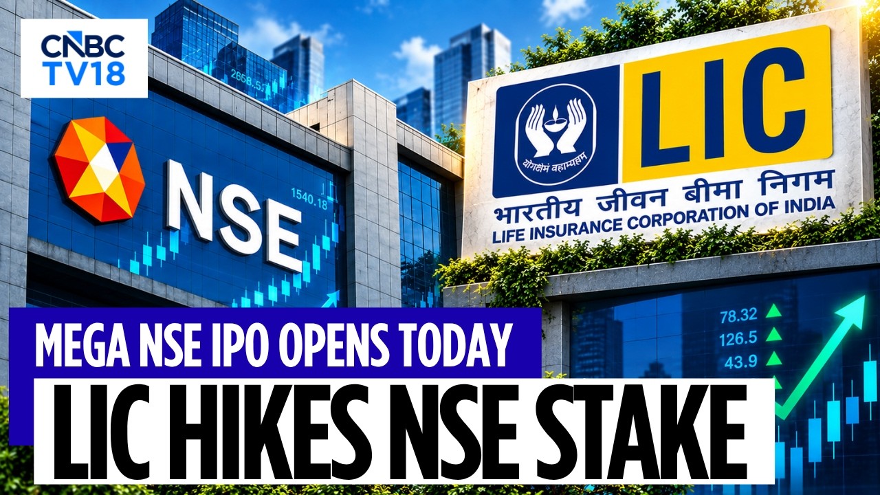 Video thumbnail for NSE IPO: LIC Top Investor | Look To Continue Being An Investor In NSE In The Long-Term: LIC