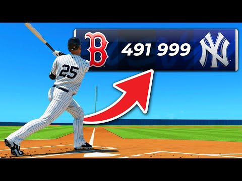 Scoring the Most Runs EVER in MLB The Show!