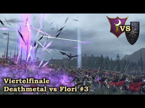 Chaos und Klingen - Dunkelelfen vs Chaos - Viertelfinale: Deathmetal vs Flori #3: TW: Warhammer 2