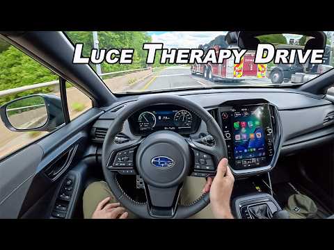 Thumbnail for The Ferrari Luce Taught A Big Lesson - Therapy Drive In The Subaru Crosstrek Hybrid (POV) by Ferrari Luce
