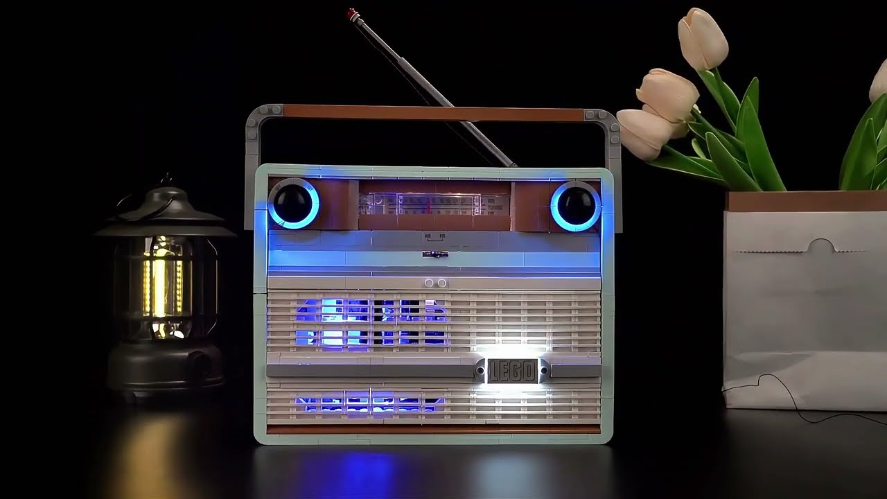 BrickBling LED-Licht-Set für LEGO® Retro Radio (10334)