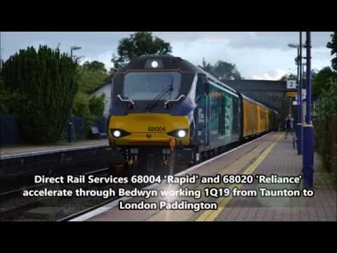 Direct Rail Services 68004 & 68020 @ Bedwyn