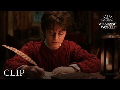 Tom Riddle introduces himself to Harry Potter