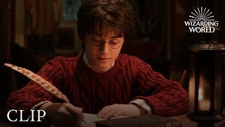 Tom Riddle introduces himself to Harry Potter