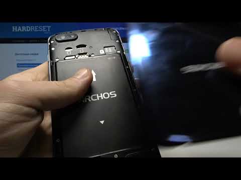 Как вставить SIM карту и карту памяти в Archos Core 57S ?