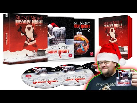SILENT NIGHT, DEADLY NIGHT Parts 1 & 2 Limited Edition Unboxing & Overview (101 Films)