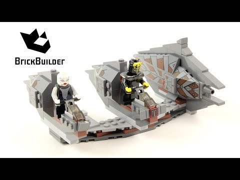 Vidéo LEGO Star Wars 7957 : Sith Nightspeeder