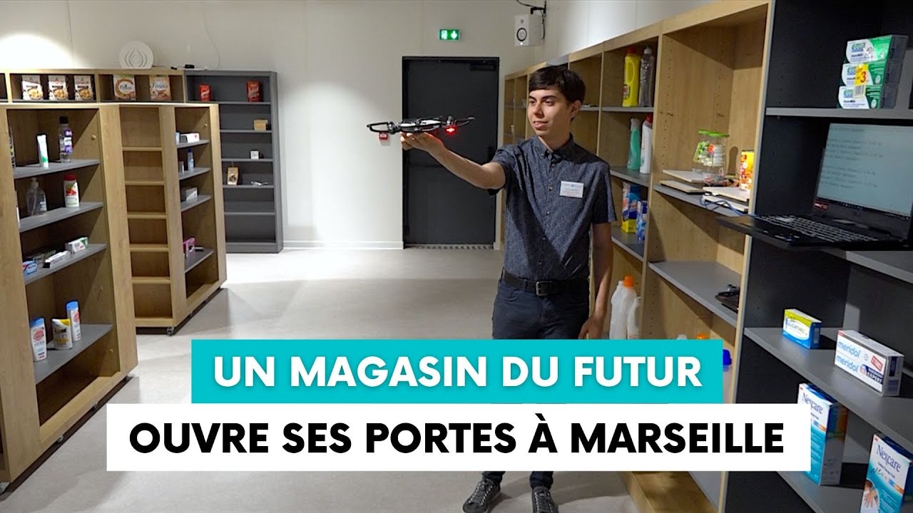 Un magasin du futur vient d'ouvrir ses portes à Marseille