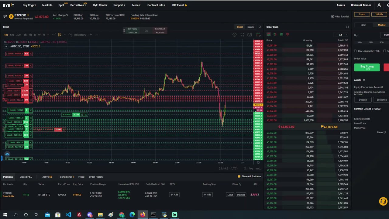 Trading Bybit software - HFT automated trading bot