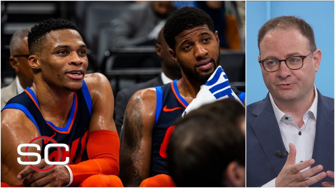 Raptors nearly traded for Paul George, Russell Westbrook to try to keep Kawhi - Woj | SportsCenter