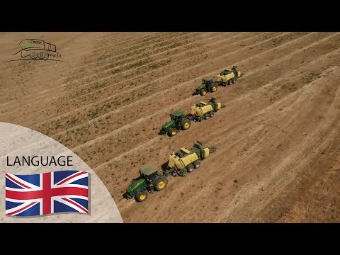 Jenharwill Baling (AUS) – Three KRONE square balers are doing a good job