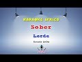 [KARAOKE] Lorde - Sober