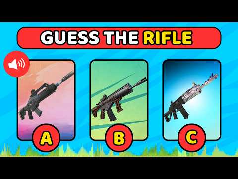 Guess The ASSAULT RIFLE By Its Sound