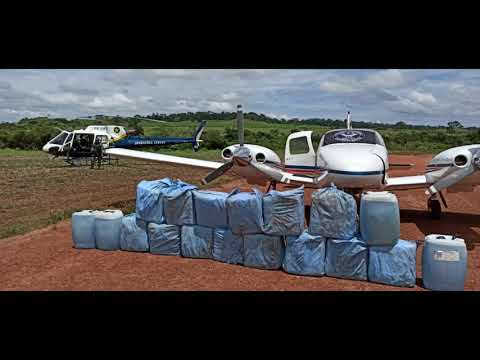 Aerium: Polícia Federal apreende em Cacoal avião carregado de cocaína