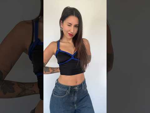 Super Easy Shibari Chest Harness Tutorial Bamboorope Shibaritutorial Easyshibaritutorial