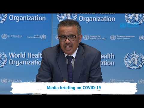 Live from WHO Headquarters - coronavirus - COVID-19 daily press briefing 03April 2020
