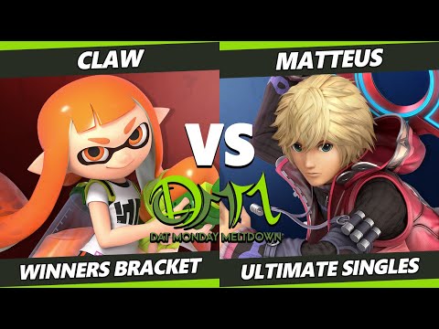 DAT Monday Meltdown 228 - Claw (Inkling) Vs. Matteus (Shulk) SSBU Ultimate Tournament