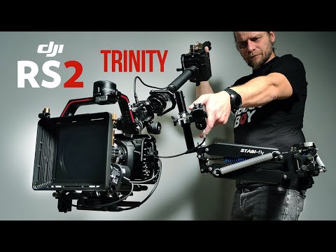 DJI Ronin RS2 on Steadicam - Ronin Trinity