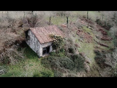 Man Restores Abandoned Stone Cabin DIY ➡️ TIMELAPSE RENOVATION From Start to Finish
