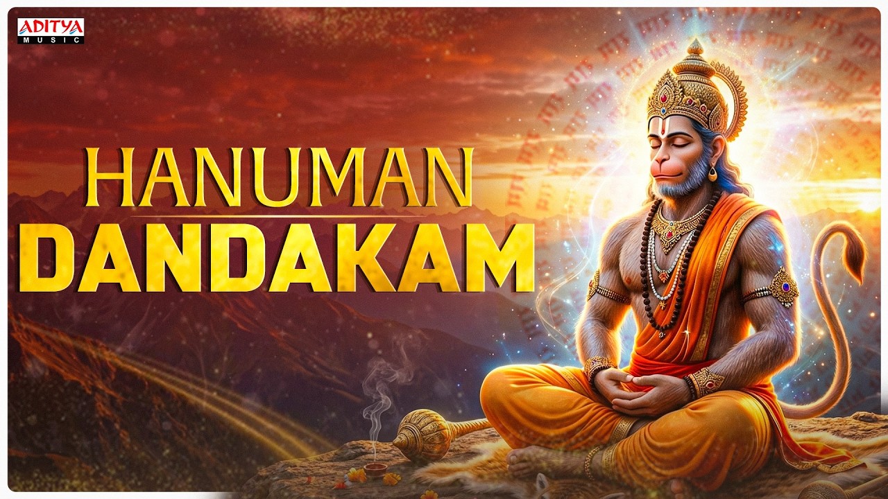 Sri Hanuman Dandakam Telugu | Most Powerful Hanuman Chant | Telugu Bhakti Songs 2026