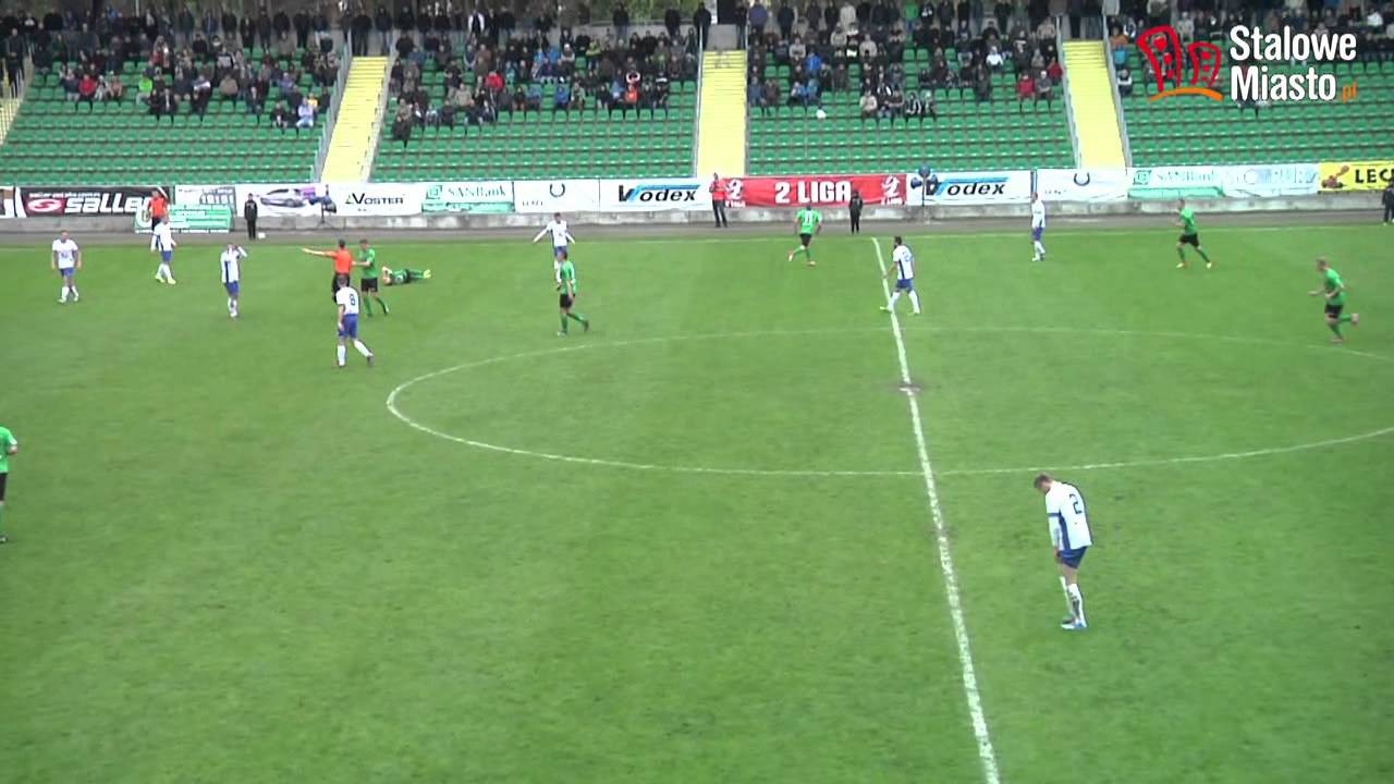 Skrót meczu Stal Stalowa Wola - Wigry Suwałki 0-2 [WIDEO]
