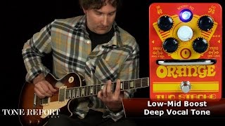 Video thumbnail for Orange Two Stroke Boost EQ by ProGuitarShopDemos