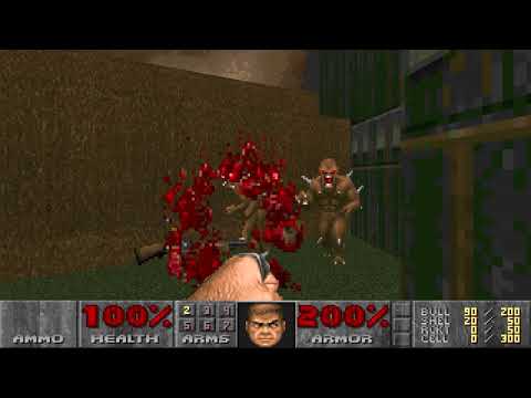 Final Doom: TNT Evilution MAP 1: System Control (100%)