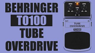 Video thumbnail for Behringer - Tube Overdrive TO100 - Demo by Ryan Lutton