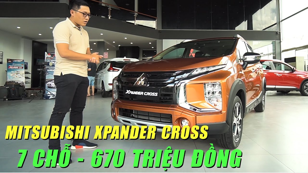 Mitsubishi XPANDER CROSS – Xe SUV 7 chỗ giá 670 triệu, đối thủ của Kona, EcoSport và Rush