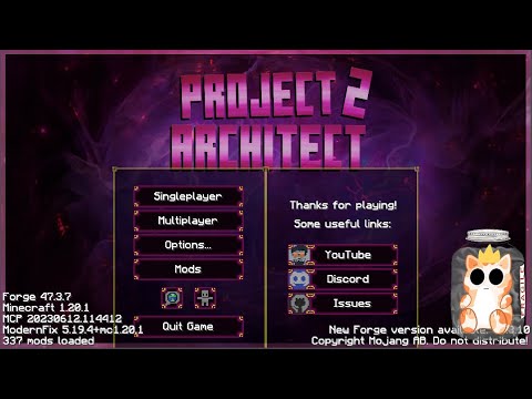 project architect 2 minecraft modpack