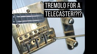 Video thumbnail for Wudtone New Country Telecaster Tremolo by Keven Eknes