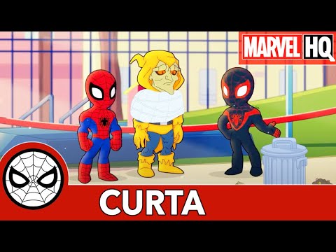 Capa de Marvel Aventuras de Super-Herói | Cuidando do Lixo