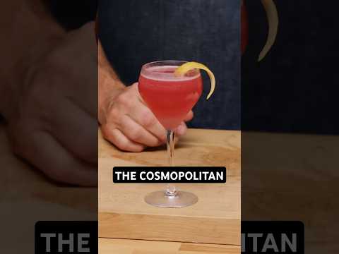 Cosmopolitan, Carrie's favorite cocktail, this is why!
