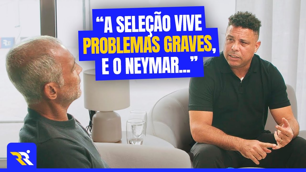 RONALDO FALOU TUDO! Neymar, Vini jr e Seleção Brasileira | Rede Ronaldo