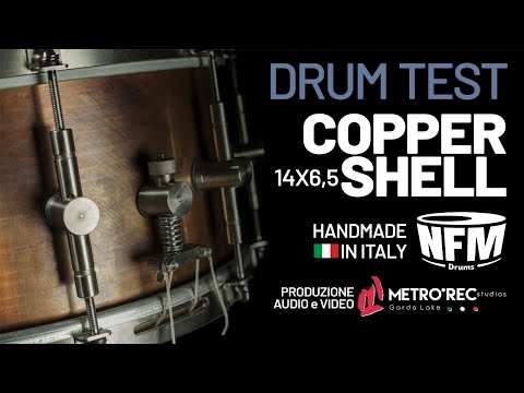 NFM Drums - Copper snare drum test