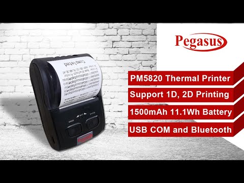 Pegasus PM5820 Mobile Printer